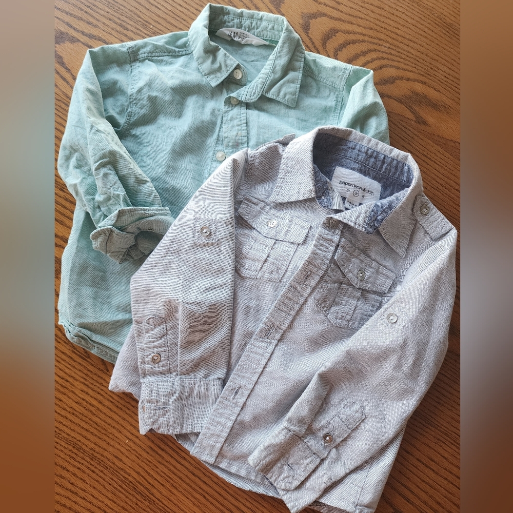 Toddler button up shirts